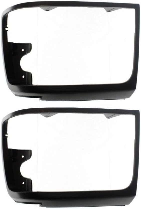 2Set of - Headlight Door Bezel Driver Side for Ford for 92-94 Truck Gray Left Hand
