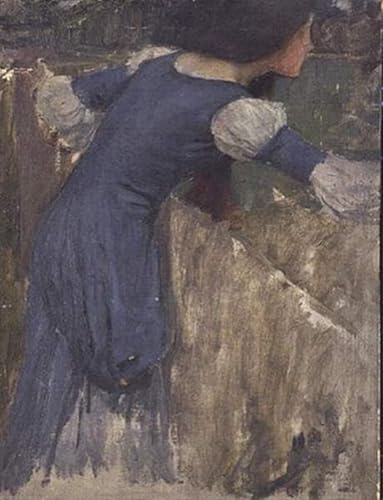Cuadro en lienzo para decoración de paredes con pintura de Waterhouse