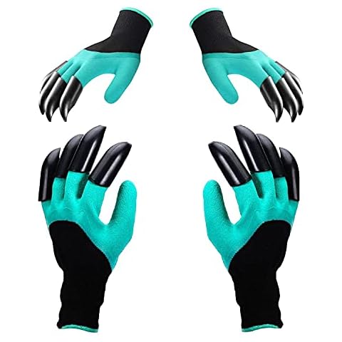 Gardening Gloves, Thorn Resistant Safe Garden Genie Gloves With Claws for Digging & Planting, Best Gift for Gardeners Cover