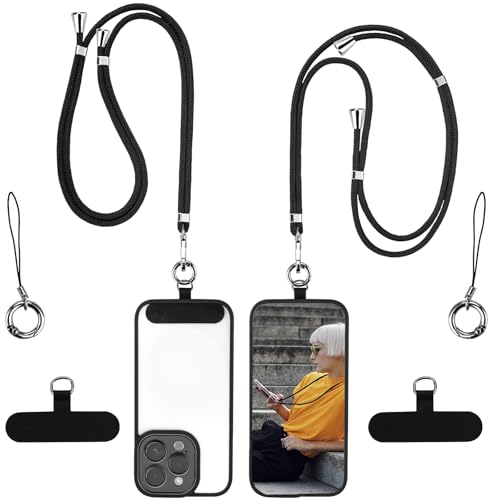 rietegio Handykette 2 Stück Universal Handytasche zum Umhängen...