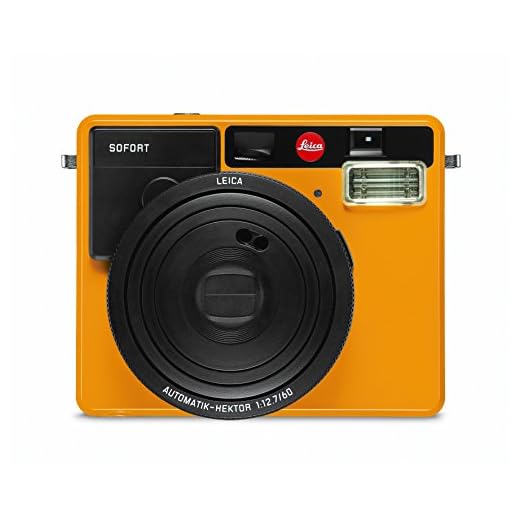 Leica "Sofort" Sofortbildkamera orange