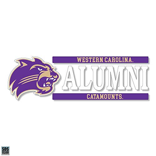 SDS Western Carolina Catamounts 6x2 Vinyl Decal (Alumni)