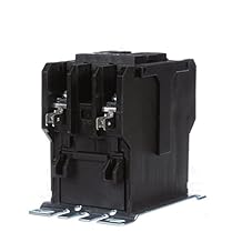 Eaton C25DND230B 2 Pole Open Type Non-Reversing Definite Purpose Control Contactor With Baseplate 30 Amp 208 - 240 Volt AC