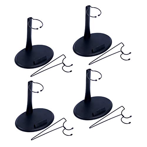 Support d'affichage flexible 1/6 socle poupée articulée x4