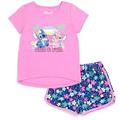 Pink / Navy, Stitch & Angel