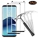 Produktbild NUOCHENG Panzerglas Schutzfolie für Samsung Galaxy S8, [3D Vollständige Abdeckung] [9H Härte] [Anti-Kratzen] [Blasenfrei] Panzerglasfolie Displayschutzfolie für Samsung S8 [2 Stück]