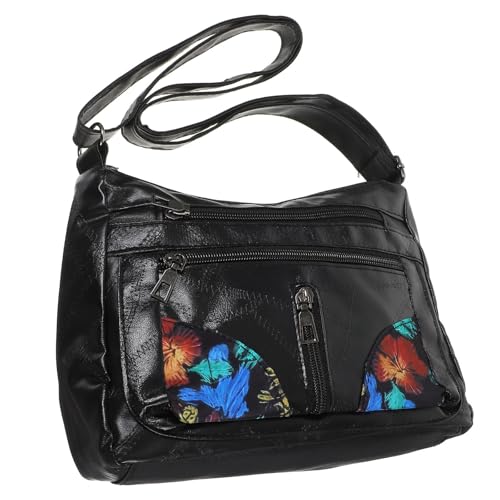 NIYANGLE Bolso Bandolera Mujer de Piel Sintética Cierre de Cremallera, Bolso de Hombro Compacto para Organización Portátil en Viajes y Uso Casual NIYANGLE Bolso Bandolera Mujer de Piel Sintética Cierre de Cremallera, Bolso de Hombro Compacto para Organización Portátil en Viajes y Uso Casual