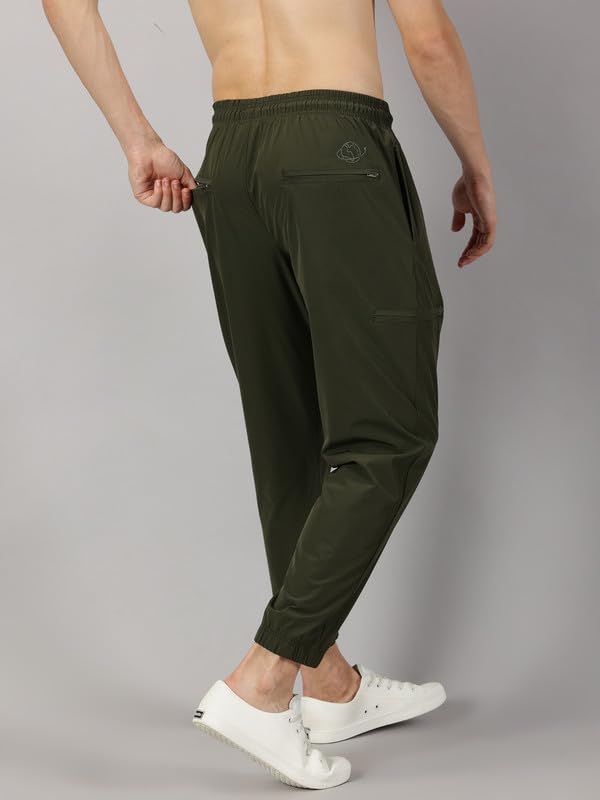 Image of BLUE TYGA Travel Joggers Pro for Men | Ultrastretch, Wrinkle Free & Sweat Wicking Travel Joggers | Quick Dry & Odour Control Joggers for Travelling