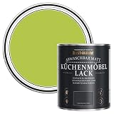 Rust-Oleum abwaschbare Küchenschrankfarbe in grün mit Matt Finish - Limette 750ML