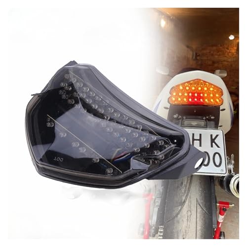 Feu arrière LED moto GSXR 600 750 feu de stop clignotant 2004 2005