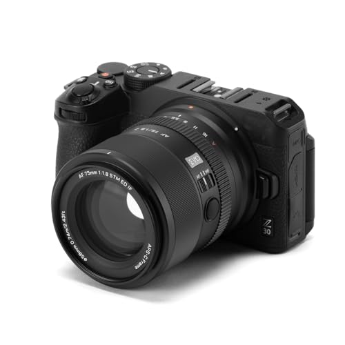 Image of VILTROX 75mm F1.8 EVO Z Lens for Nikon Z, Autofocus APS-C Prime Lens for Nikon Z-Mount Cameras Z30 Z50 Z50II ZFC Z5 Z5II Z6 Z6II Z6III Z7 Z7II Z8 Z9 ZF ZR
