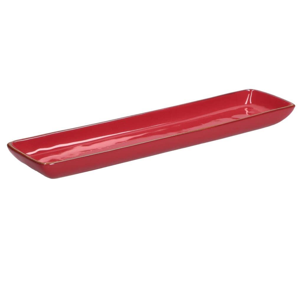 Plateau rectangulaire Concerto Corail THUN pour gain de place table