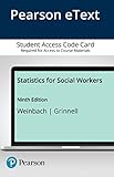 Statistics for Social Workers -- Enhanced Pearson eText