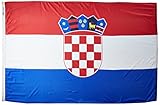 Annin Flagmakers Croatia Flag USA-Made to Official United Nations Design Specifications, 4 x 6 Feet (Model 191839)