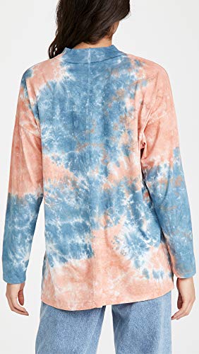 Free People Women's Be Free Tie Dye Tee, Cotton Candy, Pink, Print, Xs #TOP2