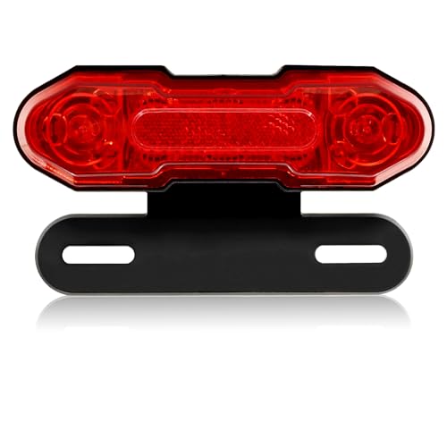 オートバイ LED メッシュ グリル テール ライト ナンバー