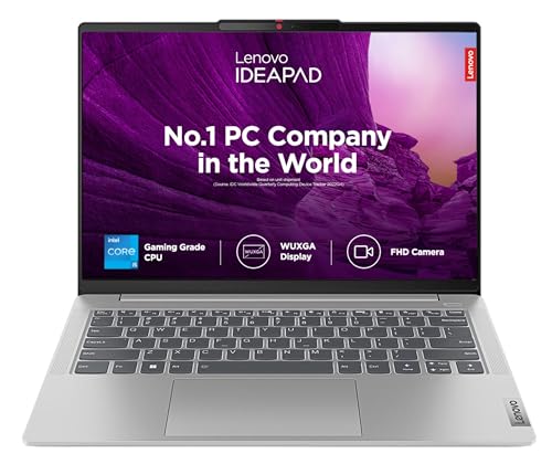 Lenovo IdeaPad Slim 5 12th Gen Intel Core i5 12450H 14″ (36cm) WUXGA IPS 300Nits Thin and Light Laptop (16GB/1TB SSD/Win 11/Office 21/BacklitKB/FHD Camera/Alexa/3 Mon Game Pass/Grey/1.46Kg),83BF0043IN Lenovo IdeaPad Slim 5 12th Gen Intel Core i5 12450H 14″ (36cm) WUXGA IPS 300Nits Thin and Light Laptop (16GB/1TB SSD/Win 11/Office 21/BacklitKB/FHD Camera/Alexa/3 Mon Game Pass/Grey/1.46Kg),83BF0043IN