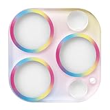 サンクレスト レンズガード オーロラレインボーiPhone16 Pro/16 Pro Max兼用 i38RPBC06