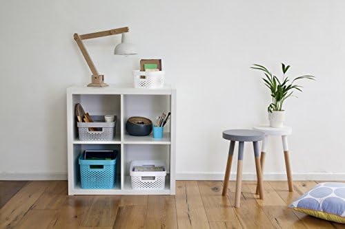 Curver 04752-n23-00 Infinity White Plastic Storage Box with Lid 27 x 36.3 x 13.8 cm 11 Litres