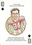 Mike Vrabel football card (Ohio State Buckeyes, Defensive End) 2005 Hero Decks #94