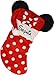 Kurt Adler Disney Minnie Mouse Christmas Stocking with Ears - 19 Inches