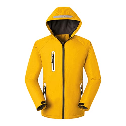 GLSR Jaqueta masculina à prova d'água outono e inverno casaco de chuva leve com capuz jaqueta de ch