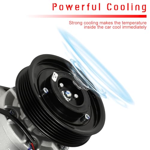 Image of CCIYU AC Compressor w /Clutch for Kia Rio L4 1.6L 2012-2017
