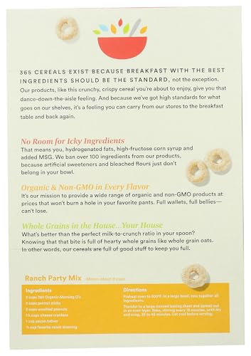 365 by Whole Foods Market, Organic Morning Os Cereal, 14 Ounce - image 2