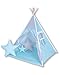 Produktbild Amilian® Tipi Spielzelt Zelt für Kinder T20 (Spielzelt ohne Tipidecke/mit 3 x Sternkissen)