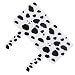 Makeup Vanity Mirror Handheld Makeup Mirror Square Mirror: Travel Portable Cosmetic Mirror with Cute Cow Pattern Beauty Mirror with Handle for Girl Women 2pcs Square Mirror