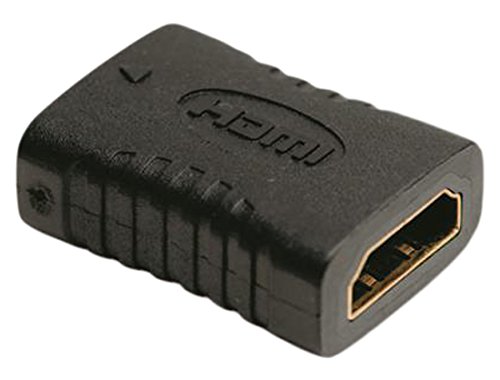 HDSupply HA040 Adaptador HDMI - HDMI (Toma HDMI (19pol) a Toma HDMI (19pol)), Negro
