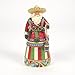 Enesco Jim Shore Heartwood Creek Christmas Around The World Mexican Santa Figurine, 7.25 Inch, Multicolor