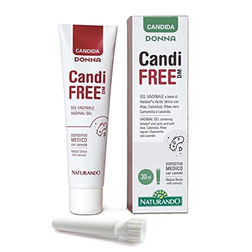 Naturando Donna Candifree DM con Halobor, Calendula y Lavanda - Tubo 30 ml con cánula