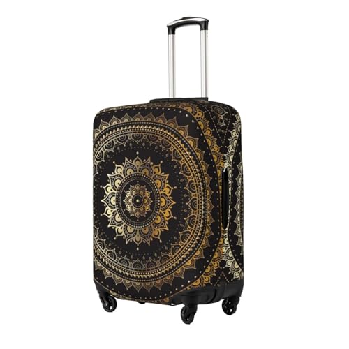 Mandala Print Luggage Suitcase Cover Protector Luggage Washable Covers With Concealed Zipper2