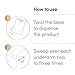 Dove Ultimate Antiperspirant Deodorant Stick, Hypoallergenic, Jasmine & Vanilla, 2.6 oz (Pack of 4)