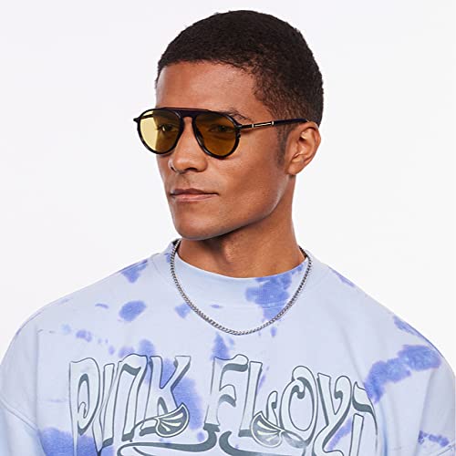 Image of Hip Hop Full Rim Pilot Branded and Stylish Sunglasses For Men & Women | Polarized and 100% UV Protected | Large | LK S15199