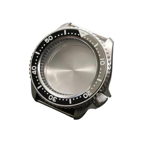 42mm �V���o�[ SKX007 ���v�P�[�X �t���b�g�T�t�@�C�A�K���X�t�� NH35 NH36 4R 6R 7S ���[�u�����g�p - 28.5mm(27)