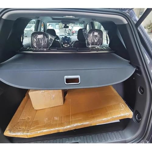 Cache-bagages pour Chevrolet Equinox 2017-2023 avec tablette arrière rétractable noire - 3