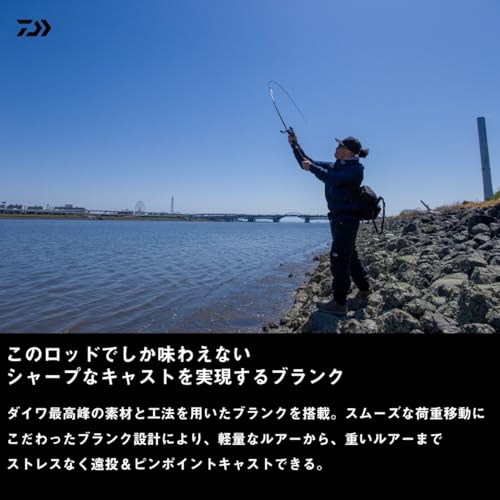 ダイワ(DAIWA) ベイトシーバスロッド MORETHAN BRANZINO(モアザンブランジーノ) EX AGS 80HB/88MB/93MHB 各種 (2024年モデル) 4枚目
