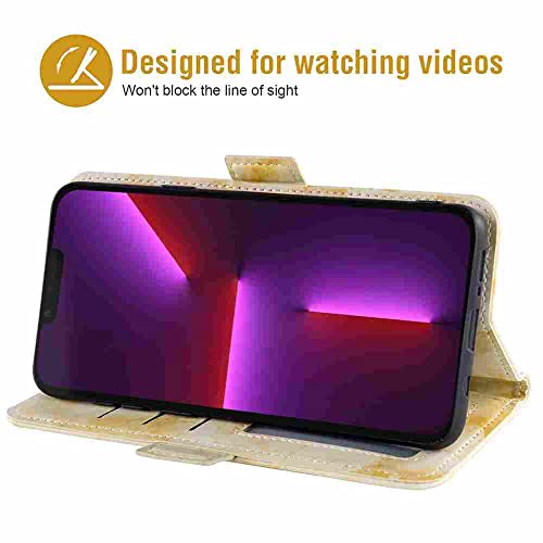 HUADELAI Capa de telefone Folio Carteira para ASUS ZENFONE 7 PRO, Capa Slim Fit de Couro PU Premium