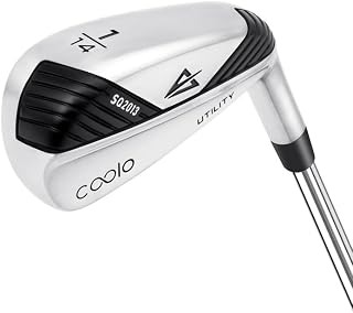 COOLO Graphite Golf Driving Iron for Average Golfers, More Control Off The Tee, Individual 1/2/3/4 Utility Iron, Men Right&Left Handed.