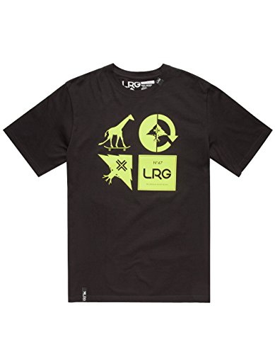 LRG Men's Research Collection Logo Mash Up T-Shirt