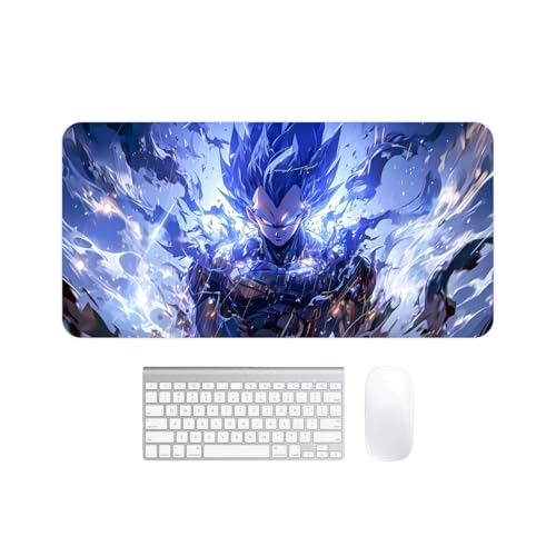 kuavi Dragon Ball Z Premium And Anime Extended Mouse Pad, Large Premium Desk Mat Anti Skid Rubber Base For Desktop Laptop Pc Office Gaming (Design-20)