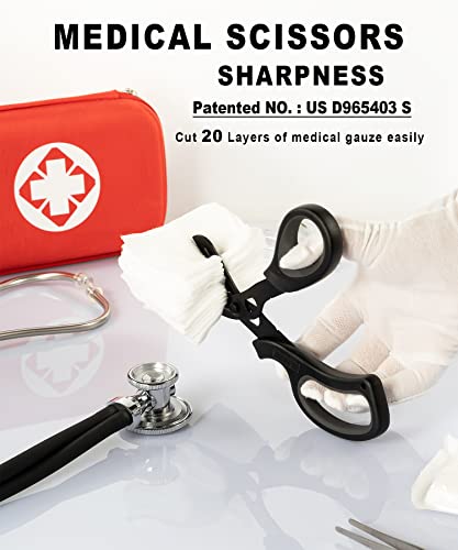 Meuut MEUUT-12 2 Pack Medical Scissors Trauma Shears For Nurses -Patented Bandage Scissors thumb #2