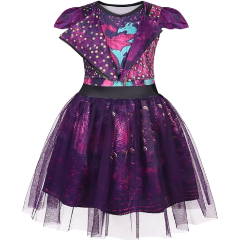 Disfraz Mal para Niñas Cosplay Evie Princesa Halloween miniatura 3