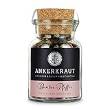 Ankerkraut Bunter Pfeffer, ganze Pfefferkörner für die Pfeffermühle, 70g im Korkenglas