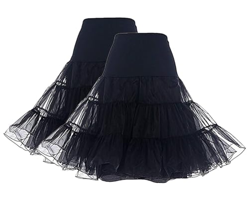 DRESSTELLS 50s Petticoat Skirt, vintage tulle underskirt
