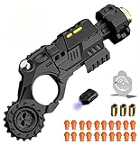 Metal Fidget Toys Gun for Adults, Spinner Gun Cool Novelty Fidget Toys,Alloy Metal Stress Relief Toy, 4.72-Inch Multifunctional Stress-Relief Toy EDC Anxiety Relief Gadget
