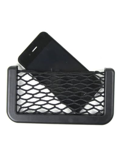 Filet de rangement pour voiture vide-poche et support de téléphone