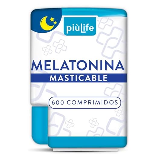 Melatonina Pura 1,9 mg Dosis(2cpr) Pastillas Para Dormir 600 Comprimidos Piulife® Melatonina Masticable Para Conciliar El Sueño, Alviar Jet Lag, Insomnio Zzz Dormir Bien Adultos Y Melatonina Niños